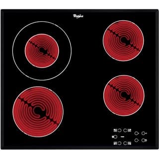 Whirlpool AKT 8130 BA häll Svart Inbyggd Keramik 4 zon(er)
