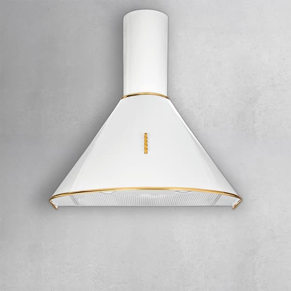 Emhætte Akpo WK-4 Dandys GOLD 60 cm 450 m3/t, Hvid