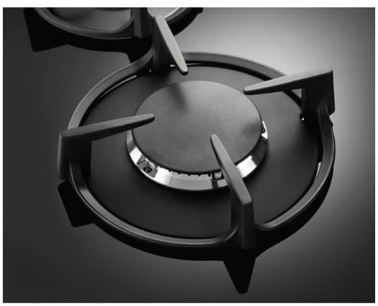 Electrolux EGG6407K Svart Inbyggd 59 cm Gas 4 zon(er)