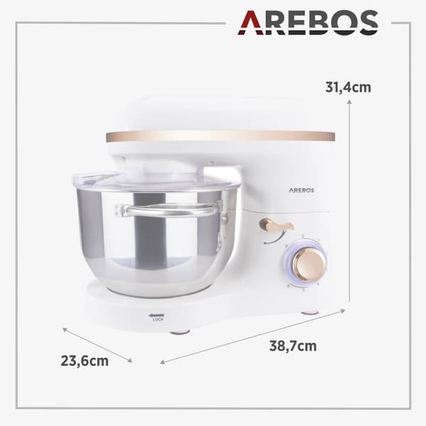 Køkkenmaskine 1500W - 6l