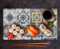 Pikkukuva 6 / 11: LASILEIKKUULAUTA 52x30 MOSAIIKKI