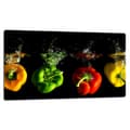 Miniatyrbild 1 av 11: SKÄRBRÄDA I GLAS 52x30 PAPRIKA