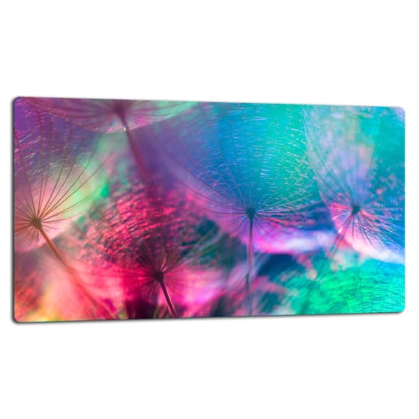 SKÄRBRÄDA I GLAS 52x30 BLOMMOR