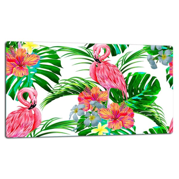 SKÄRBRÄDA I GLAS 52x30 FLAMINGO