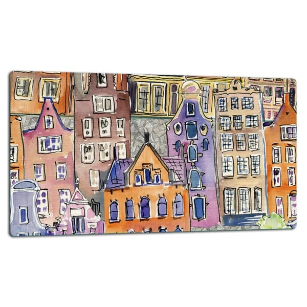 SKÆREBRÆT I GLAS 52x30 CITY
