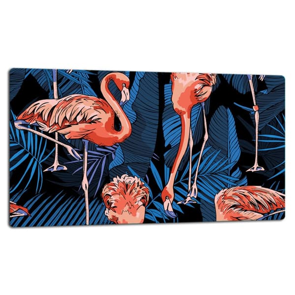 SKÆREBRÆT I GLAS 52x30 FLAMINGO