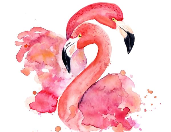 LASILEIKKUULAUTA 52x40 FLAMINGO