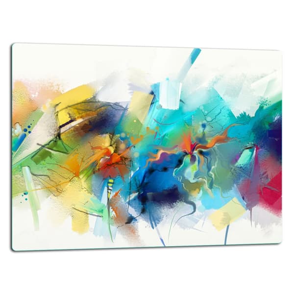 SKÄRBRÄDA I GLAS 52X40 FÄRGAD