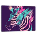 Miniatyrbild 1 av 11: SKÄRBRÄDA I GLASPLATTA 52x40 ZEBRA