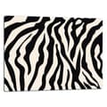 Miniatyrbild 1 av 11: SKÄRBRÄDA I GLASPLATTA 52x40 ZEBRA