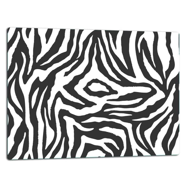 SKÄRBRÄDA I GLASPLATTA 52x40 ZEBRA