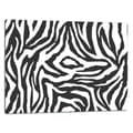 Miniatyrbild 1 av 11: SKÄRBRÄDA I GLASPLATTA 52x40 ZEBRA