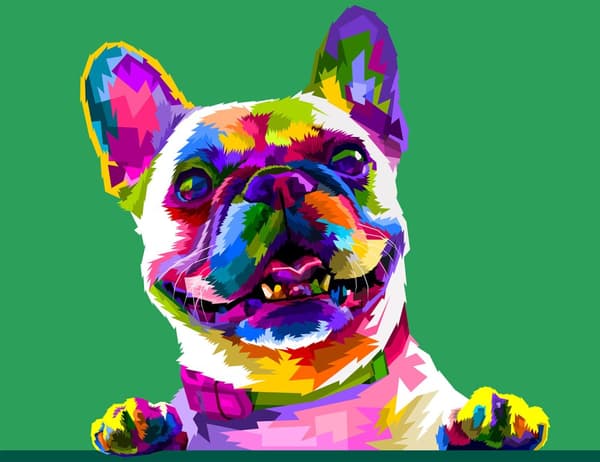 SKÄRBRÄDA I GLASPLATTA 52x40 HUND