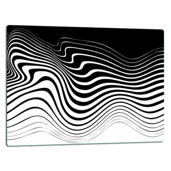 SKÄRBRÄDA I GLASPLATTA 52x40 MODERN