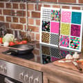 Miniatyrbild 3 av 11: GLAS SKÄRBRÄDA 2x 30x52 MOSAIK