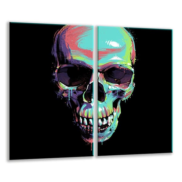 GLASSKÆREBRÆT 2x 30x52 SORT
