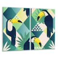 Pikkukuva 1 / 11: LASINEN LEIKKUULAUTA 2 x 30x52 MOSAIIKKI