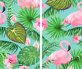 Pikkukuva 2 / 11: LASINEN LEIKKUULAUTA 2 x 30x52 FLAMINGOT