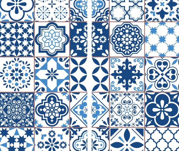 LASINEN LEIKKUULAUTA 2 x 30x52 MOSAIIKKI
