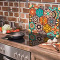 Pikkukuva 3 / 11: LASINEN LEIKKUULAUTA 2 x 30x52 MOSAIIKKI