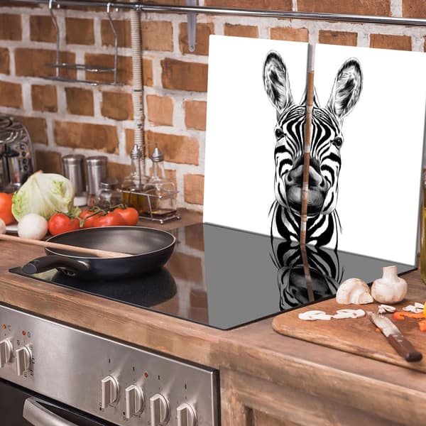 GLAS SKÆREBRÆT 2x 30x52 ZEBRA