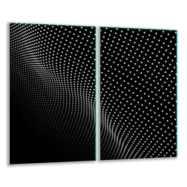 GLASSKÆREBRÆT 2x 30x52 SORT