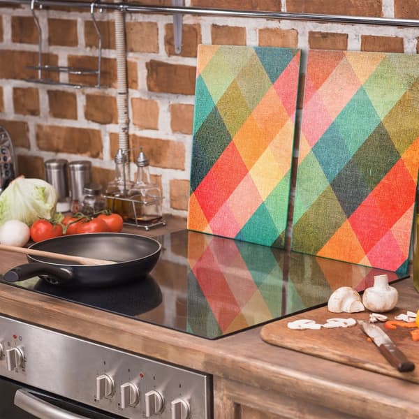 GLAS SKÄRBRÄDA 2x 30x52 MOSAIK