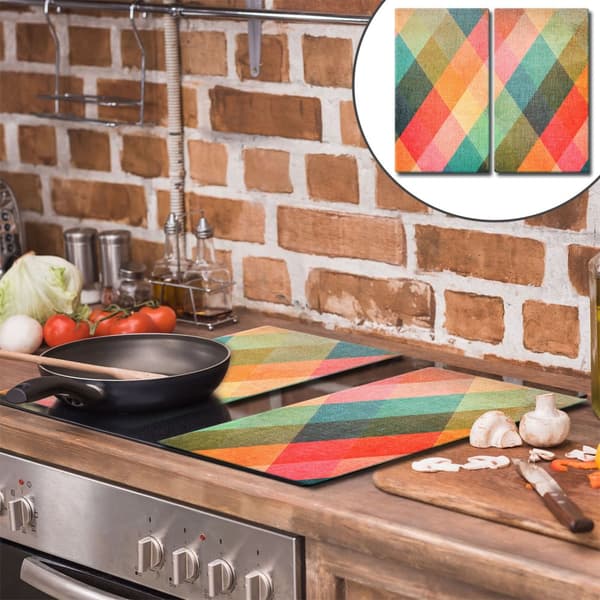 GLAS SKÄRBRÄDA 2x 30x52 MOSAIK