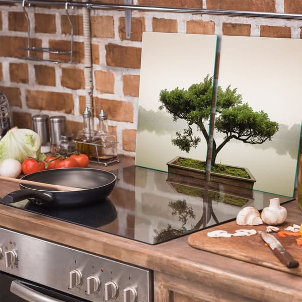 GLAS SKÄRBRÄDA 2x 30x52 LANDSKAP