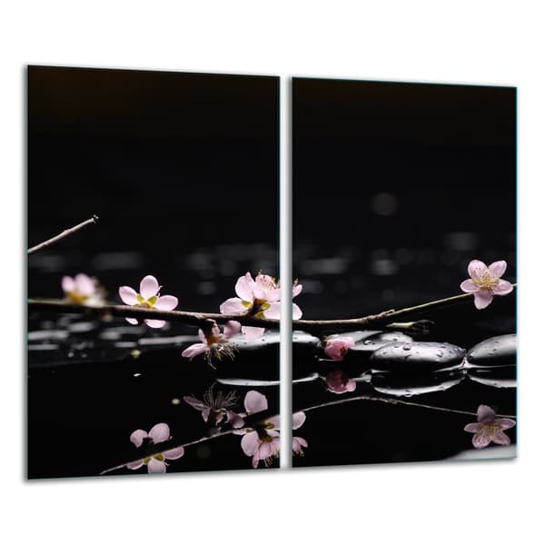 GLAS SKÄRBRÄDA 2x 30x52 SVART
