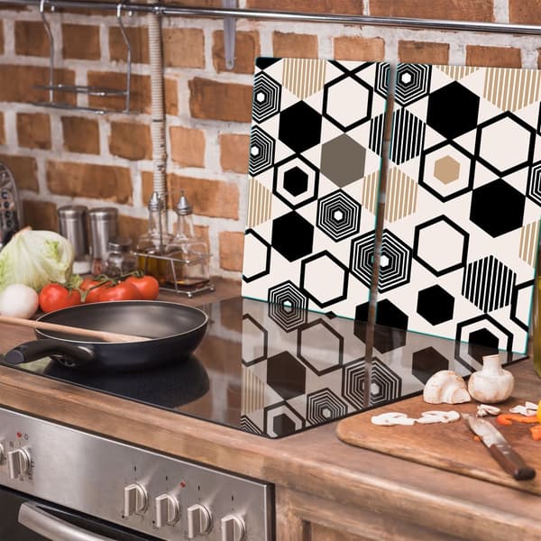 GLAS SKÆREBRÆT 2x 30x52 MOSAIK