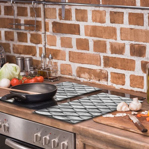 GLAS SKÆREBRÆT 2x 30x52 MOSAIK