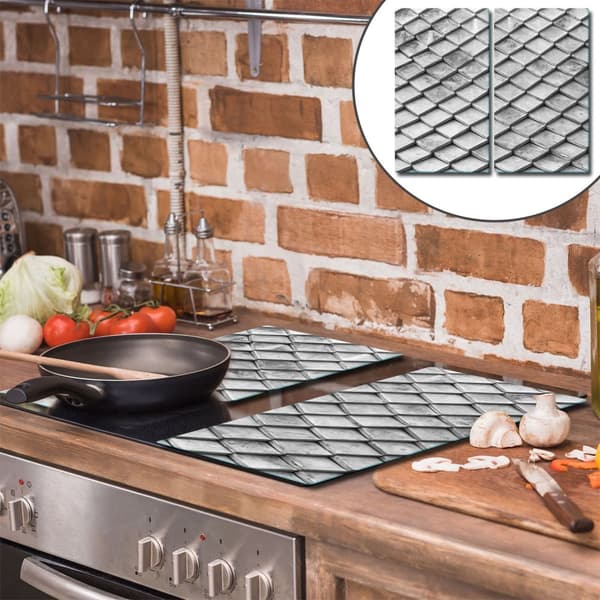 GLAS SKÆREBRÆT 2x 30x52 MOSAIK