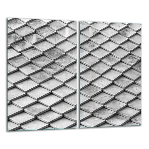 GLAS SKÆREBRÆT 2x 30x52 MOSAIK