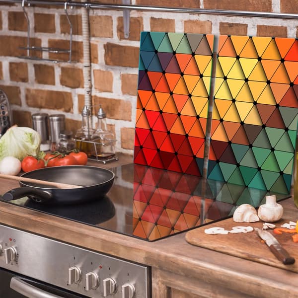 GLAS SKÆREBRÆT 2x 30x52 MOSAIK