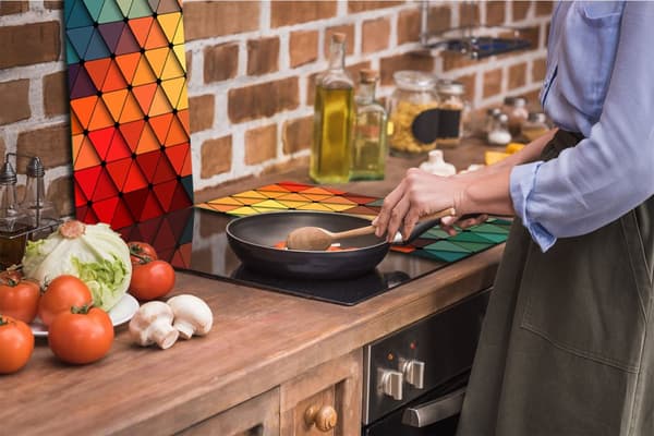 GLAS SKÆREBRÆT 2x 30x52 MOSAIK