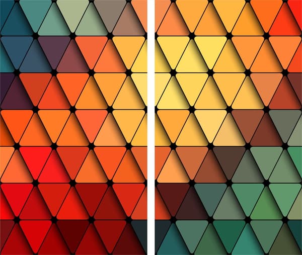 GLAS SKÆREBRÆT 2x 30x52 MOSAIK