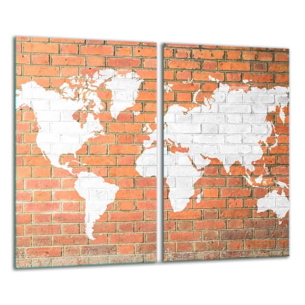 SKÄRBRÄDOR I GLAS 2x 30x52 MAP
