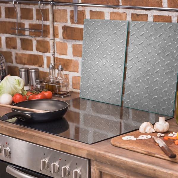 GLAS SKÆREBRÆT 2x 30x52 MØNSTER