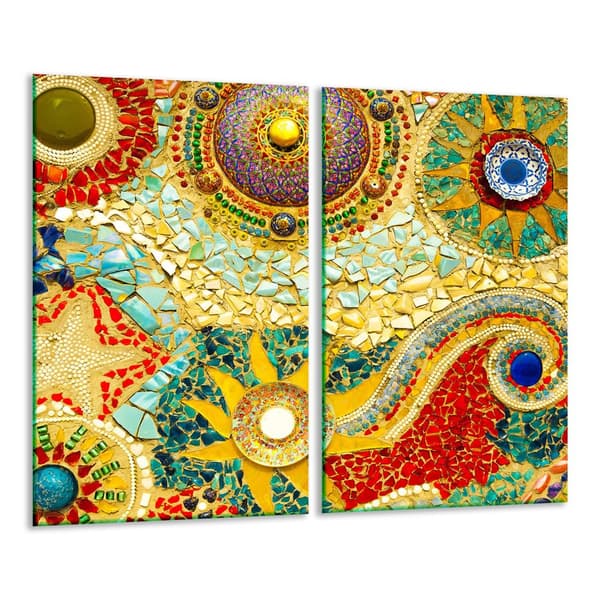 LASINEN LEIKKUULAUTA 2 x 30x52 MOSAIIKKI