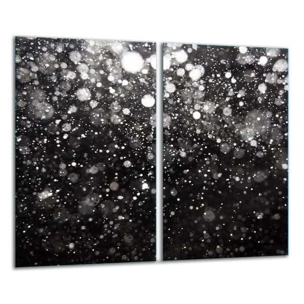 GLASSKÆREBRÆT 2x 30x52 SORT