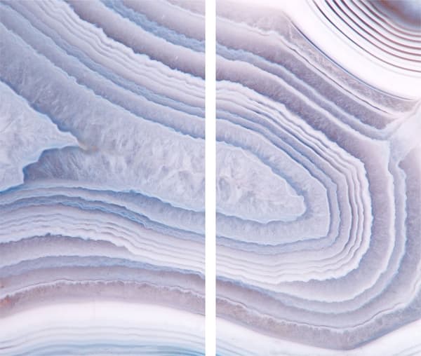 GLAS SKÆREBRÆT 2x 30x52 MARMOR