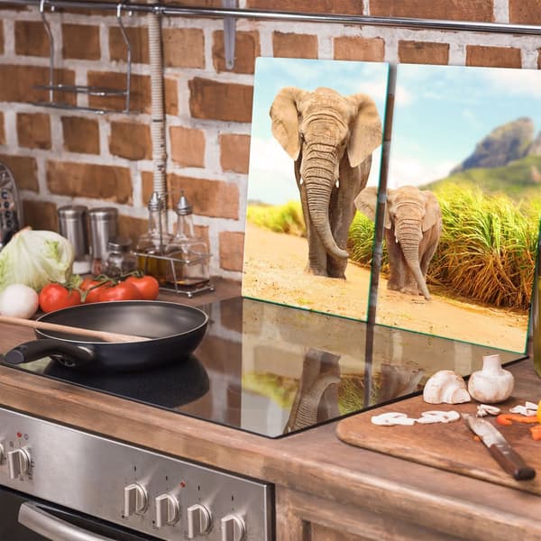 GLAS SKÆREBRÆT 2x 30x52 ELEFANT