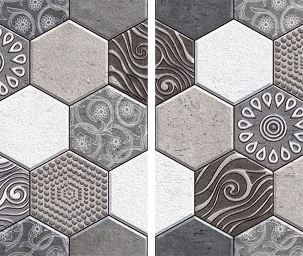 GLAS SKÆREBRÆT 2x 30x52 MOSAIK