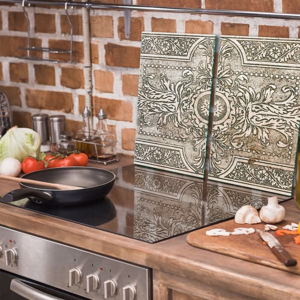 GLAS SKÆREBRÆT 2x 30x52 MOSAIK
