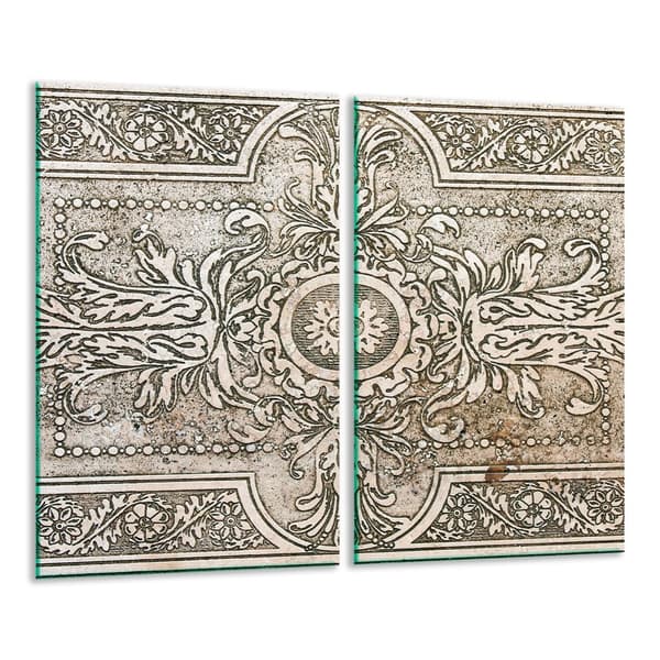 GLAS SKÆREBRÆT 2x 30x52 MOSAIK