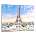 Miniatyrbillede 1 af 11: GLAS SKÆREBRÆT 2x 30x52 PARIS