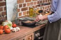 Miniatyrbillede 6 af 11: GLAS SKÆREBRÆT 2x 30x52 MARMOR