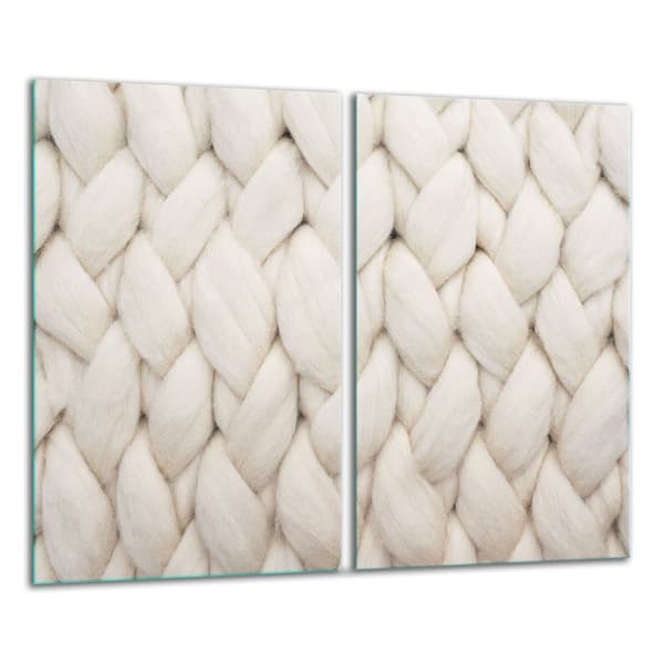 GLAS SKÆREBRÆT 2x 30x52 MØNSTER
