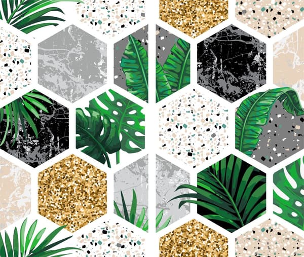 LASINEN LEIKKUULAUTA 2 x 30x52 MOSAIIKKI